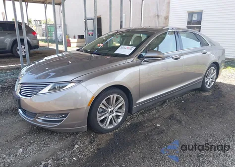 2016 Lincoln Mkz из США, поврежденный, VIN 3LN6L2J90GR614644
